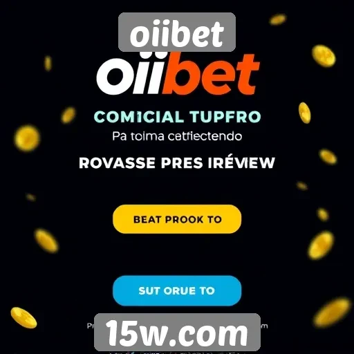 Plataforma Oiibet oferece promoções para novos usuários